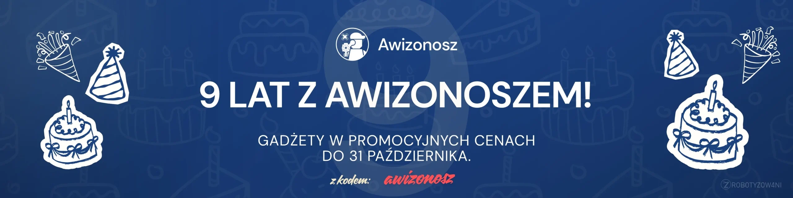 Banner Slider Awizonosz 9 lat - Black Friday
