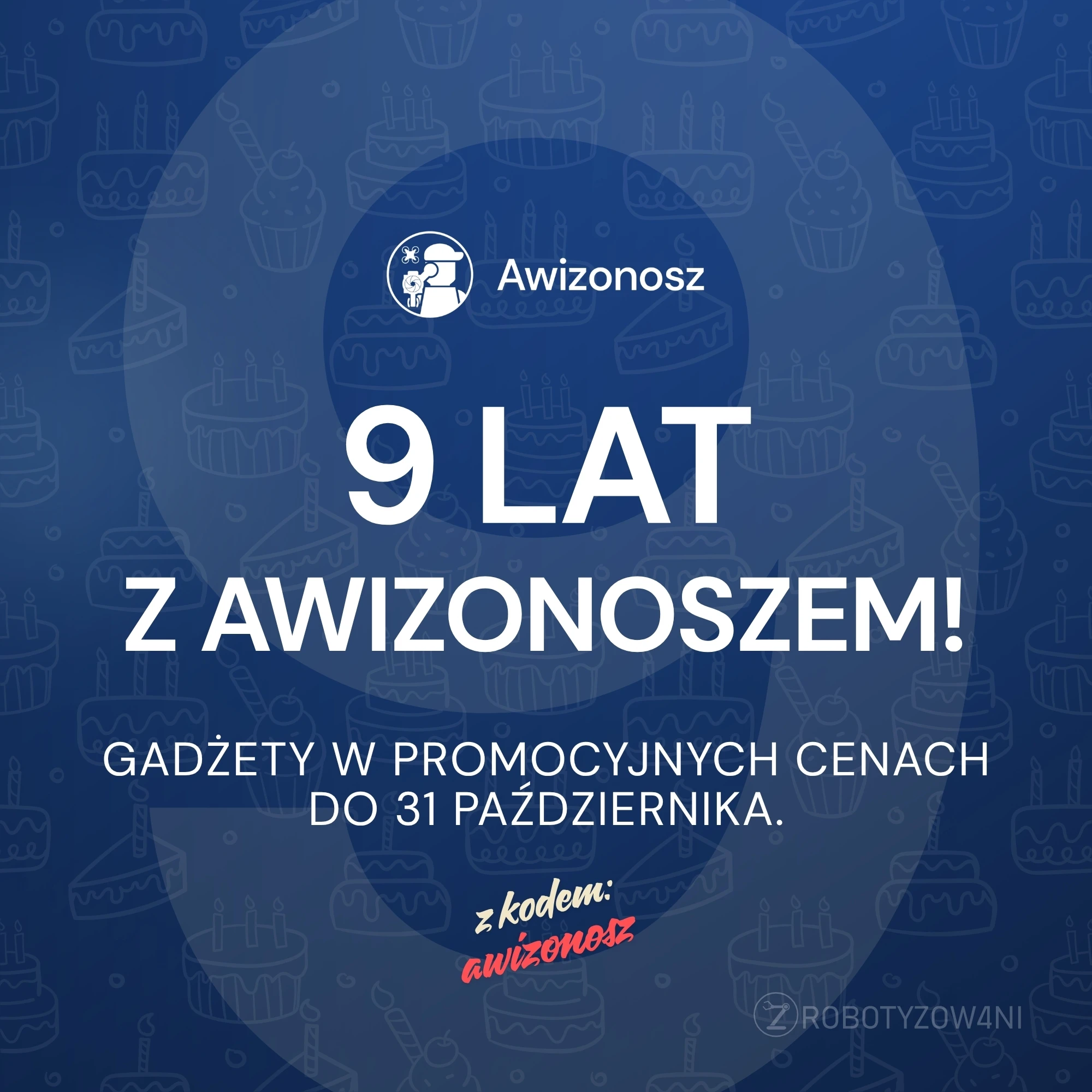 Banner Slider Awizonosz 9 lat - Black Friday